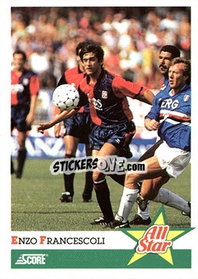 Sticker Enzo Francescoli