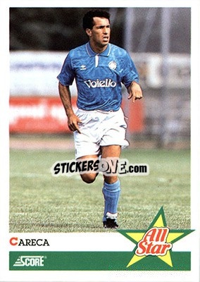 Sticker Careca - Italian League 1992 - Score