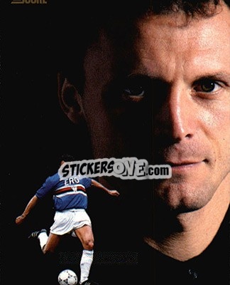 Sticker Pietro Vierchowod - Italian League 1992 n. 423 - Score