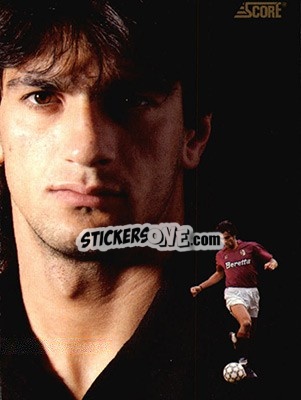 Sticker Gianluigi Lentini - Italian League 1992 n. 430 - Score