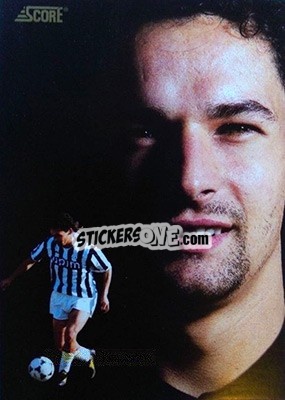 Sticker Roberto Baggio - Italian League 1992 n. 431 - Score