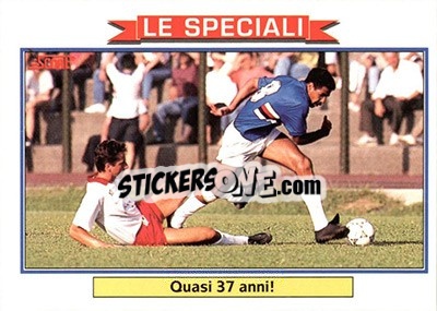 Cromo Antonio Carlos Cerezo (Quasi anni) - Italian League 1992 - Score