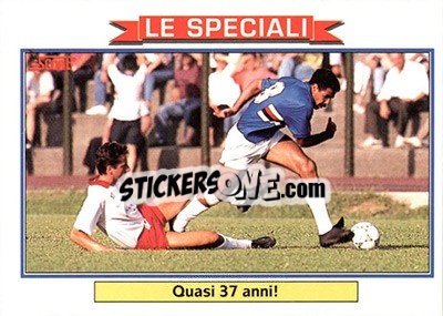 Sticker Antonio Carlos Cerezo (Quasi anni) - Italian League 1992 n. 439 - Score