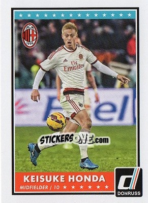 Sticker Keisuke Honda - Donruss Soccer 2015 - Panini