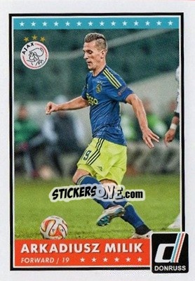 Sticker Arkadiusz Milik - Donruss Soccer 2015 n. 16 - Panini