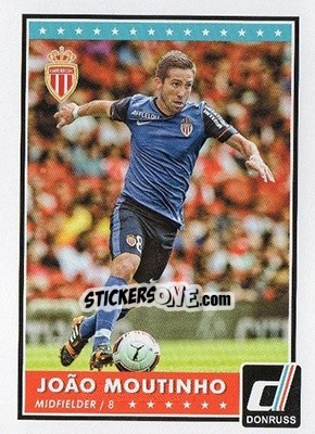Sticker Joao Moutinho - Donruss Soccer 2015 n. 18 - Panini