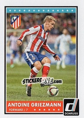 Sticker Antoine Griezmann - Donruss Soccer 2015 n. 27 - Panini
