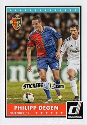 Sticker Philipp Degen - Donruss Soccer 2015 n. 33 - Panini
