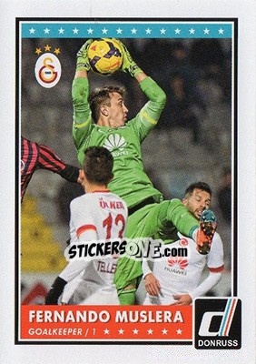 Sticker Fernando Muslera - Donruss Soccer 2015 n. 37 - Panini