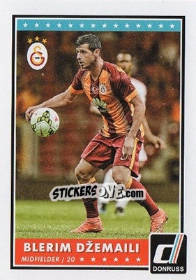 Sticker Blerim Dzemaili - Donruss Soccer 2015 n. 38 - Panini