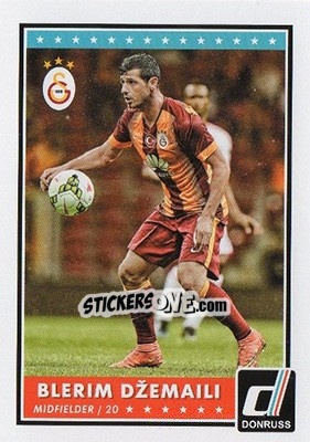 Figurina Blerim Dzemaili - Donruss Soccer 2015 - Panini