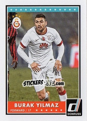 Sticker Burak Yilmaz - Donruss Soccer 2015 n. 39 - Panini