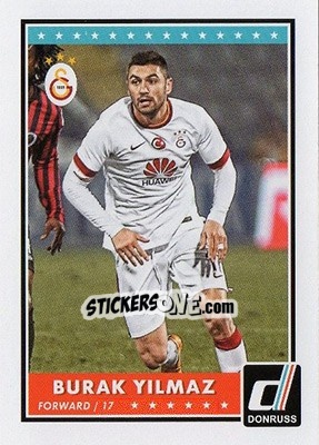 Cromo Burak Yilmaz - Donruss Soccer 2015 - Panini