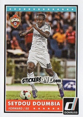 Sticker Seydou Doumbia - Donruss Soccer 2015 n. 49 - Panini