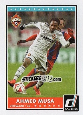 Sticker Ahmed Musa - Donruss Soccer 2015 n. 50 - Panini