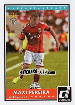 Sticker Maxi Pereira - Donruss Soccer 2015 n. 59 - Panini