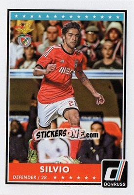 Sticker Silvio - Donruss Soccer 2015 n. 62 - Panini