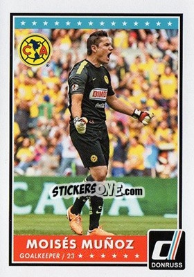 Sticker Moises Munoz - Donruss Soccer 2015 n. 64 - Panini