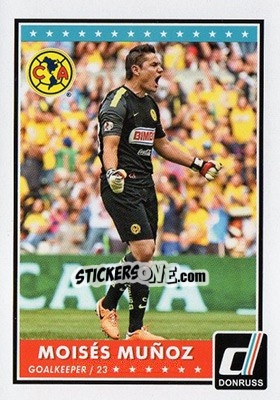 Sticker Moises Munoz - Donruss Soccer 2015 - Panini