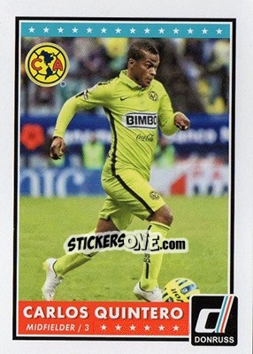 Sticker Carlos Quintero - Donruss Soccer 2015 n. 65 - Panini