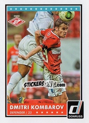 Sticker Dmitri Kombarov - Donruss Soccer 2015 n. 85 - Panini