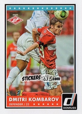 Sticker Dmitri Kombarov - Donruss Soccer 2015 - Panini