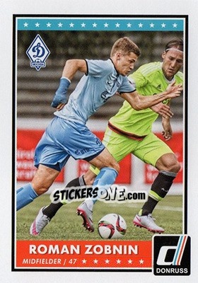 Sticker Roman Zobnin - Donruss Soccer 2015 - Panini