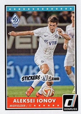 Sticker Aleksei Ionov - Donruss Soccer 2015 n. 91 - Panini