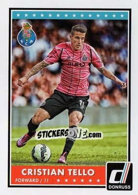 Sticker Cristian Tello - Donruss Soccer 2015 - Panini