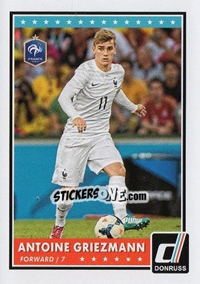 Sticker Antoine Griezmann - Donruss Soccer 2015 n. PV-27 - Panini