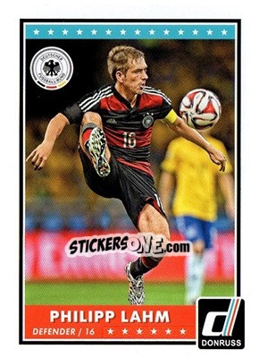 Sticker Philipp Lahm - Donruss Soccer 2015 n. PV-44 - Panini