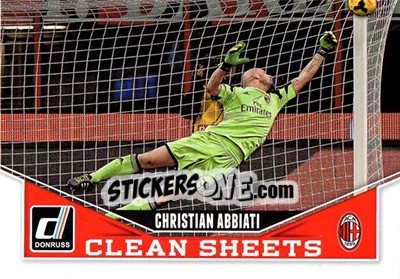 Figurina Christian Abbiati - Donruss Soccer 2015 - Panini