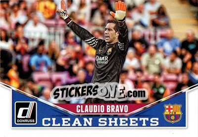 Sticker Claudio Bravo - Donruss Soccer 2015 n. CS-2 - Panini