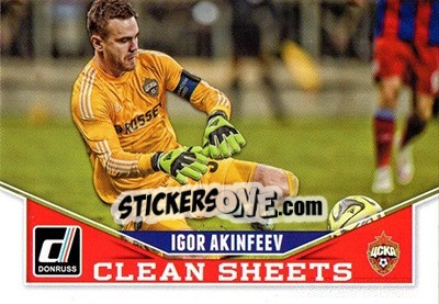 Sticker Igor Akinfeev - Donruss Soccer 2015 n. CS-4 - Panini