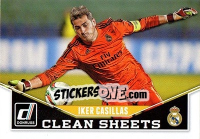 Sticker Iker Casillas - Donruss Soccer 2015 n. CS-5 - Panini