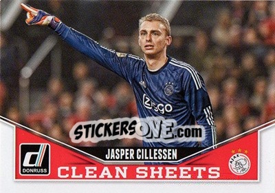 Sticker Jasper Cillessen - Donruss Soccer 2015 n. CS-6 - Panini