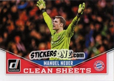Sticker Manuel Neuer - Donruss Soccer 2015 n. CS-8 - Panini