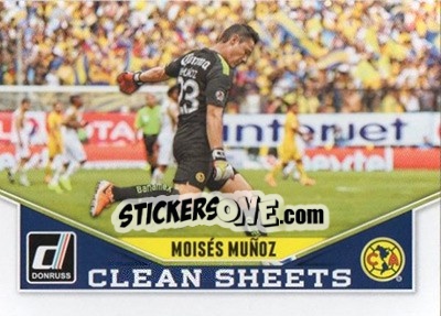 Sticker Moises Munoz - Donruss Soccer 2015 - Panini