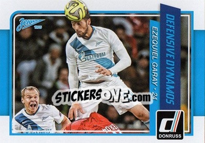 Sticker Ezequiel Garay - Donruss Soccer 2015 n. DD-2 - Panini