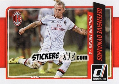 Sticker Philippe Mexes - Donruss Soccer 2015 n. DD-7 - Panini