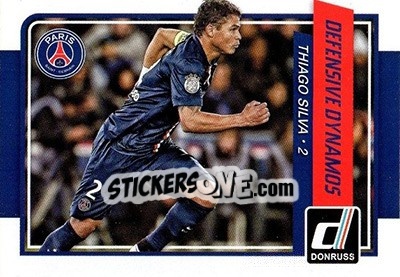 Sticker Thiago Silva - Donruss Soccer 2015 n. DD-10 - Panini