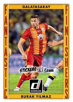Sticker Burak Yilmaz - Donruss Soccer 2015 n. FF-3 - Panini