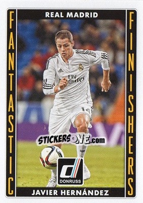 Sticker Javier Hernandez - Donruss Soccer 2015 n. FF-6 - Panini