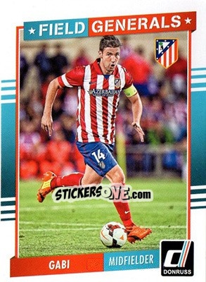 Cromo Gabi - Donruss Soccer 2015 - Panini