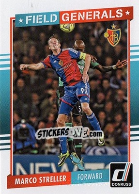Sticker Marco Streller - Donruss Soccer 2015 n. FG-9 - Panini