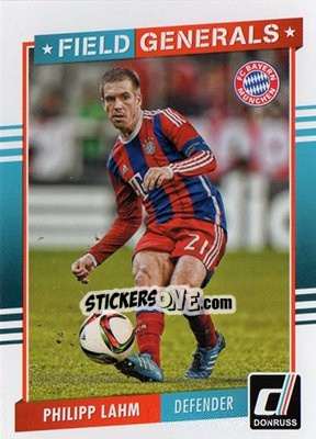 Sticker Philipp Lahm - Donruss Soccer 2015 n. FG-11 - Panini