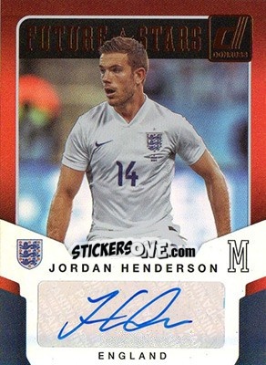 Sticker Jordan Henderson - Donruss Soccer 2015 n. FSS-7 - Panini