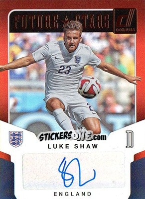 Sticker Luke Shaw - Donruss Soccer 2015 n. FSS-8 - Panini