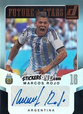 Sticker Marcos Rojo - Donruss Soccer 2015 n. FSS-10 - Panini