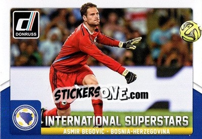 Sticker Asmir Begovic - Donruss Soccer 2015 n. IS-5 - Panini